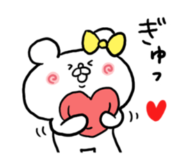 LOVE LOVE Heart Bear sticker #3631351
