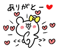 LOVE LOVE Heart Bear sticker #3631355