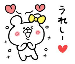 LOVE LOVE Heart Bear sticker #3631356