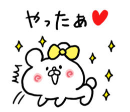 LOVE LOVE Heart Bear sticker #3631358