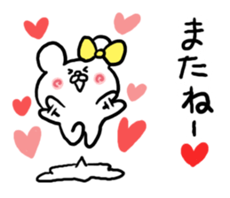 LOVE LOVE Heart Bear sticker #3631374