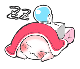 Circle and square of character sticker #3631495