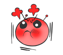 Circle and square of character sticker #3631499