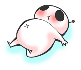 Circle and square of character sticker #3631505