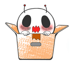 Circle and square of character sticker #3631507