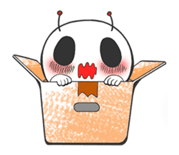 Circle and square of character sticker #3631507