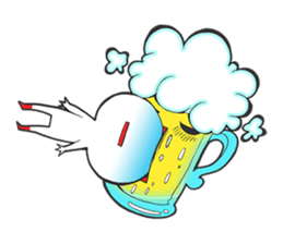 Circle and square of character sticker #3631523