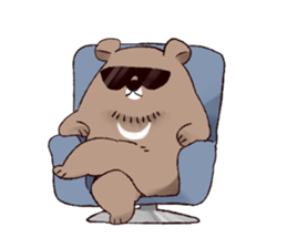 Mr. Bear's sticker sticker #3631707