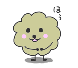 funny clouds character 2 sticker #3632175