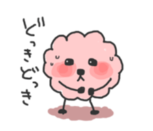 funny clouds character 2 sticker #3632186