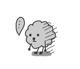 funny clouds character 2 sticker #3632198