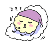 funny clouds character 2 sticker #3632202