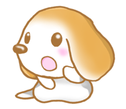 Sticker of the Beagle! Dog's Sticker sticker #3632225
