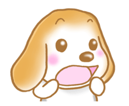 Sticker of the Beagle! Dog's Sticker sticker #3632234