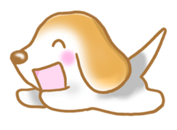 Sticker of the Beagle! Dog's Sticker sticker #3632240