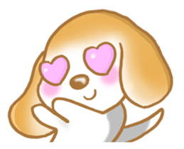 Sticker of the Beagle! Dog's Sticker sticker #3632252