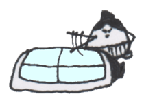 Pretty Japanese SUMO WRESTLER sticker #3632378