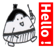 Pretty Japanese SUMO WRESTLER sticker #3632383