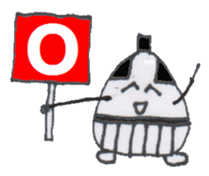 Pretty Japanese SUMO WRESTLER sticker #3632387