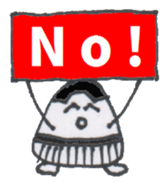 Pretty Japanese SUMO WRESTLER sticker #3632392