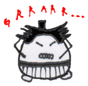 Pretty Japanese SUMO WRESTLER sticker #3632408