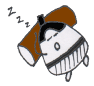 Pretty Japanese SUMO WRESTLER sticker #3632414