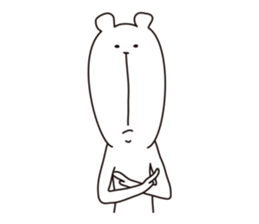 The Long Bear sticker #3632689