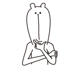 The Long Bear sticker #3632690