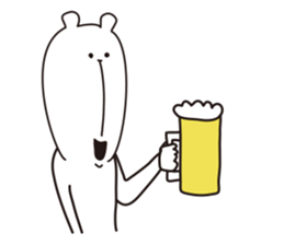 The Long Bear sticker #3632694