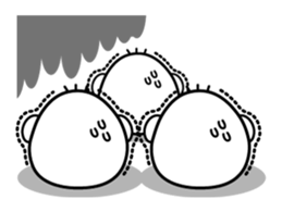 Where is Mr.Shirotama from? sticker #3633290