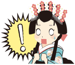Japanese Princess Stickers sticker #3633859