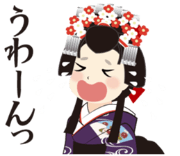 Japanese Princess Stickers sticker #3633870