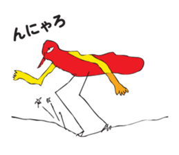 KURODA Bird sticker #3634097