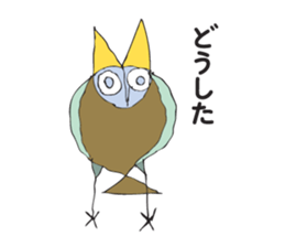 KURODA Bird sticker #3634100