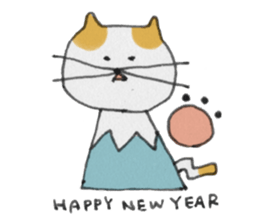 cat sumako sticker #3634278