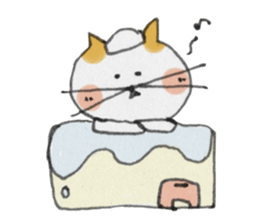 cat sumako sticker #3634291
