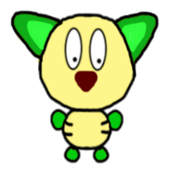 Not cute dog Sticker