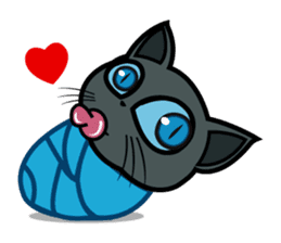17 Siamese Cat Vol.2 sticker #3635546