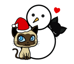17 Siamese Cat Vol.2 sticker #3635557