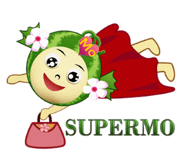 SUPERMO AND FRIENDS (English Version) sticker #3635777