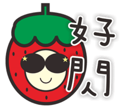 Strawberry&Cat sticker #3635975