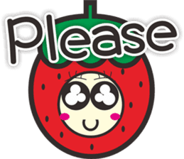 Strawberry&Cat sticker #3635986