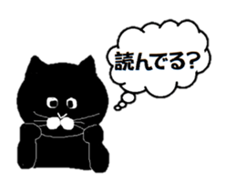 monochroneko sticker #3636408