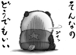 Crazy Panda sticker #3636426