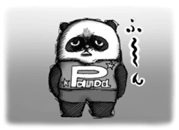 Crazy Panda sticker #3636427
