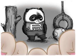 Crazy Panda sticker #3636436
