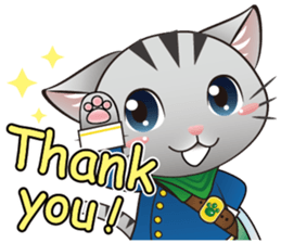 Brave Cat sticker #3637202