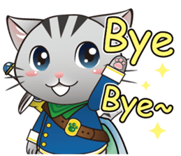 Brave Cat sticker #3637206