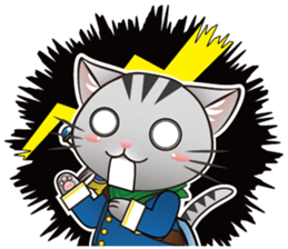 Brave Cat sticker #3637207