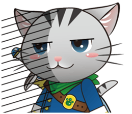 Brave Cat sticker #3637210